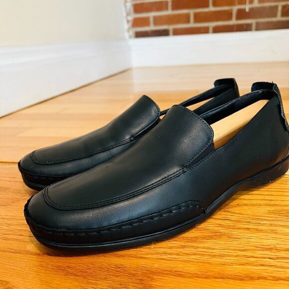 Mephisto Cap Vert Penny Loafer Boat Shoes / Black Leather / Sz 10 / **Mint!**